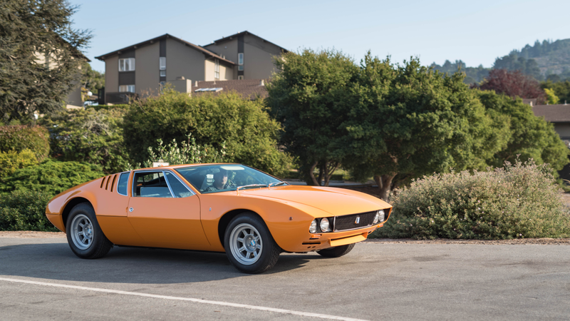 Random DeTomaso Mangusta on the side of the road